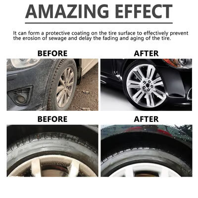 तपाईंको टायरलाई दीर्घकालीन चमकसहित पुनर्जीवित गर्नुहोस्: 👍 अन्तिम हाइड्रोफोबिक टायर रिफर्बिशिङ पेस्ट!
