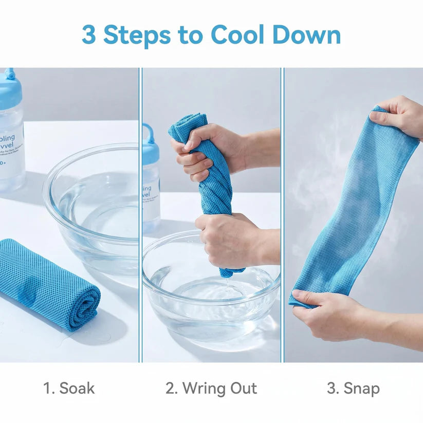 ❄💦Cold Sweat Towel You Can Use Anywhere, Anytime!