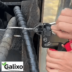 Stainless SteelCable Tie Tool withMetal Zip Ties