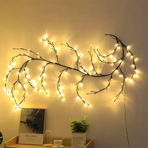 🌟🌿 7.5Ft LED Willow Vine Lights