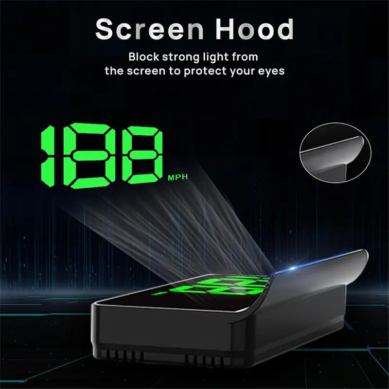 🚗 Car Head up Display GPS Digital Speedometer 🌎