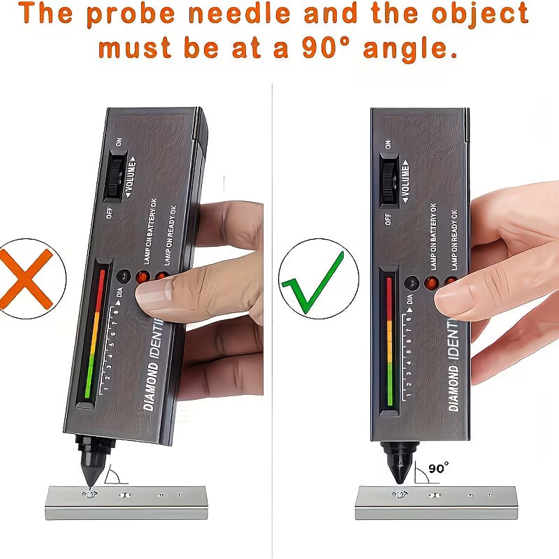 💎 Jade Hardness Tester Kit – Drill Pen & Thermal Conductivity Meter for Accurate Gem Testing!