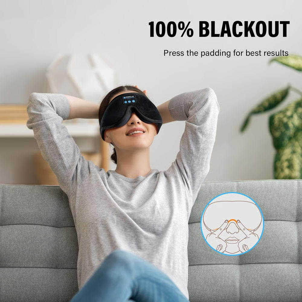 🎧😴3D Bluetooth Sleep Mask Headphones✨🌙