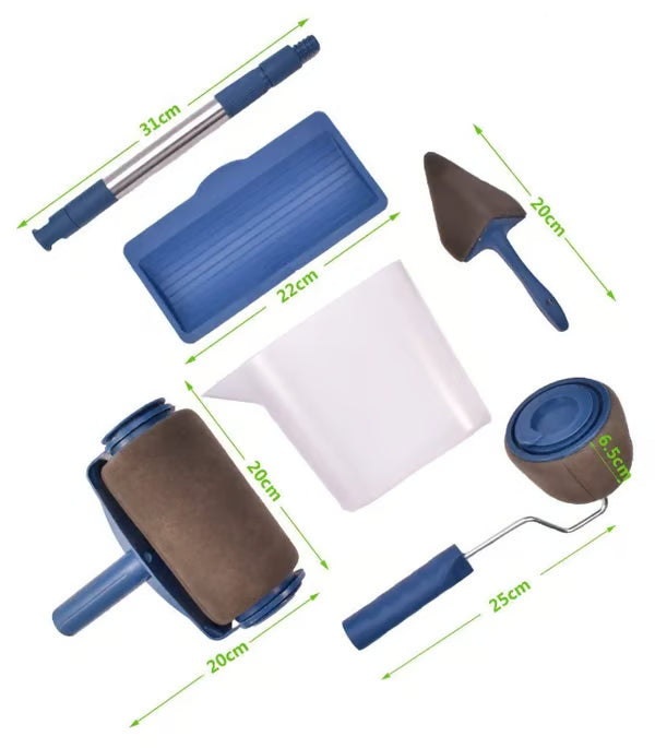 🎨 पेन्ट रोलर ब्रश पेन्टिङ ह्यान्डल उपकरण 🎨