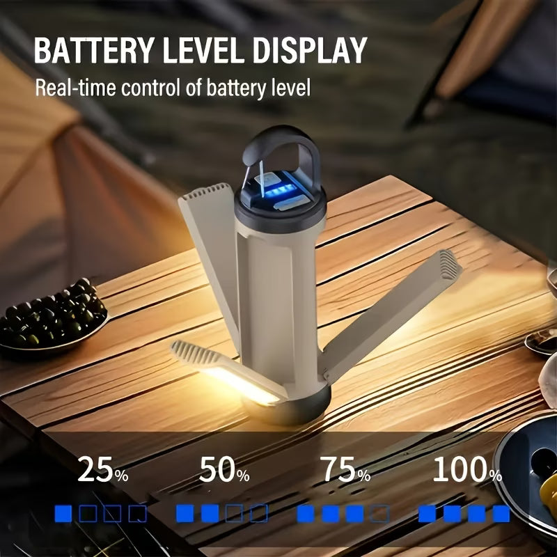 Rechargeable LED Folding Camping Light