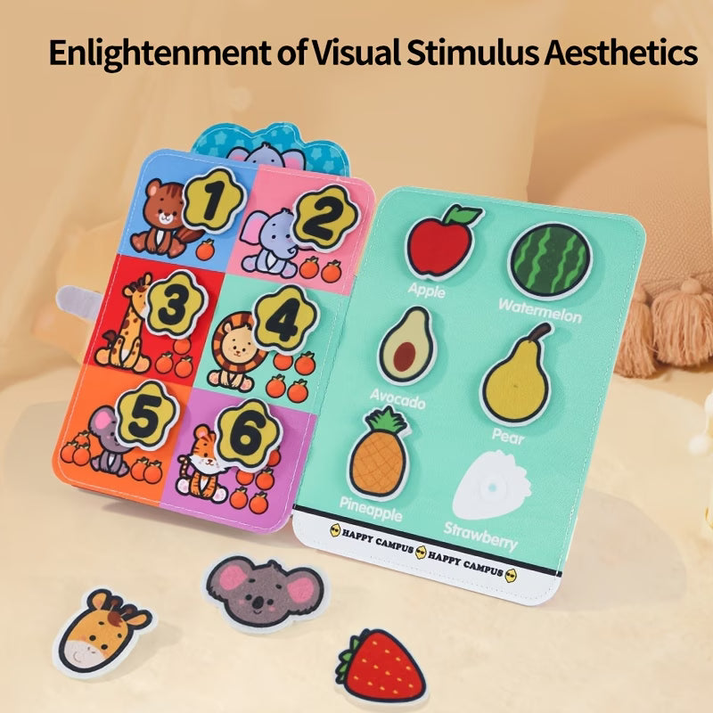 Reusable Baby Enlightenment Sticker Book