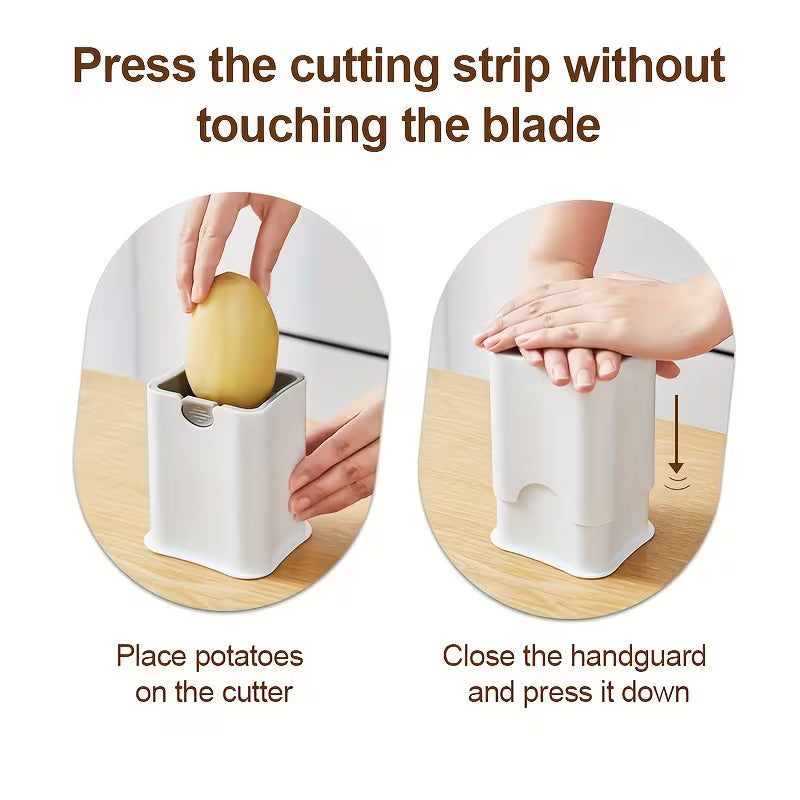 49-Slot Potato Cutter, a Stainless Steel Potato Slicing Tool