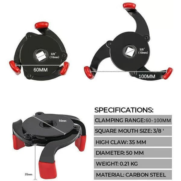 ३-जॉ अव तेल फिल्टर रन्च ✅