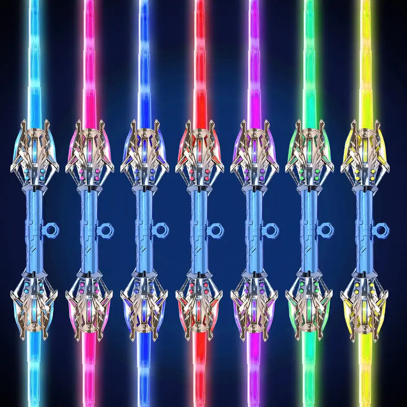 Telescopic lightsaber toy, a great holiday gift choice.