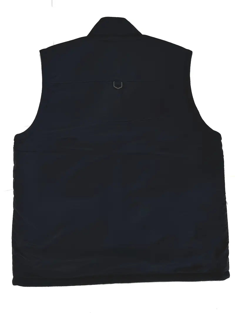 गाढा फ्लीस अस्तरयुक्त पुरुषहरूको क्याजुअल ज्याकेट – बहुपॉकेट डिजाइनसहित