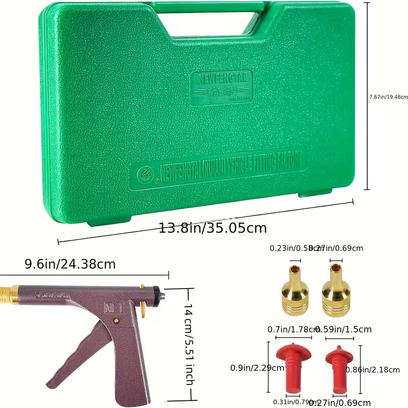 Car Tubeless Tire & Wheel Repair Gun Kit