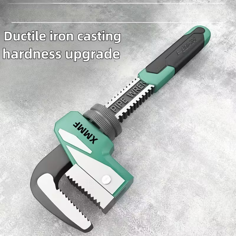 औद्योगिक-स्तरको पाइप रेन्च - सार्वभौमिक छिटो समायोजन प्लम्बिङ रेन्च