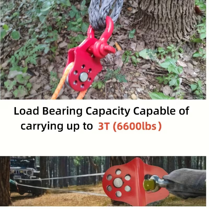 Heavy-Duty Universal Winch Towing Pulley