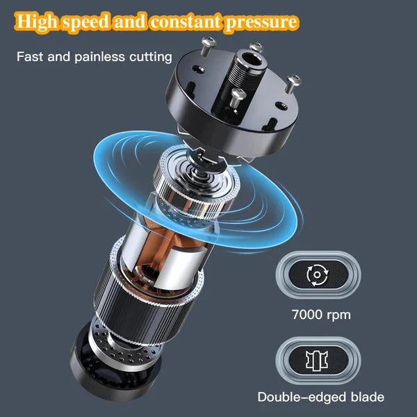 पुनःचार्ज हुने पोर्टेबल नाक कपाल ट्रिमर ✅