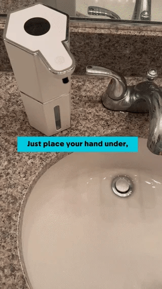 Automatic sensor foam hand soap dispenser 🧼