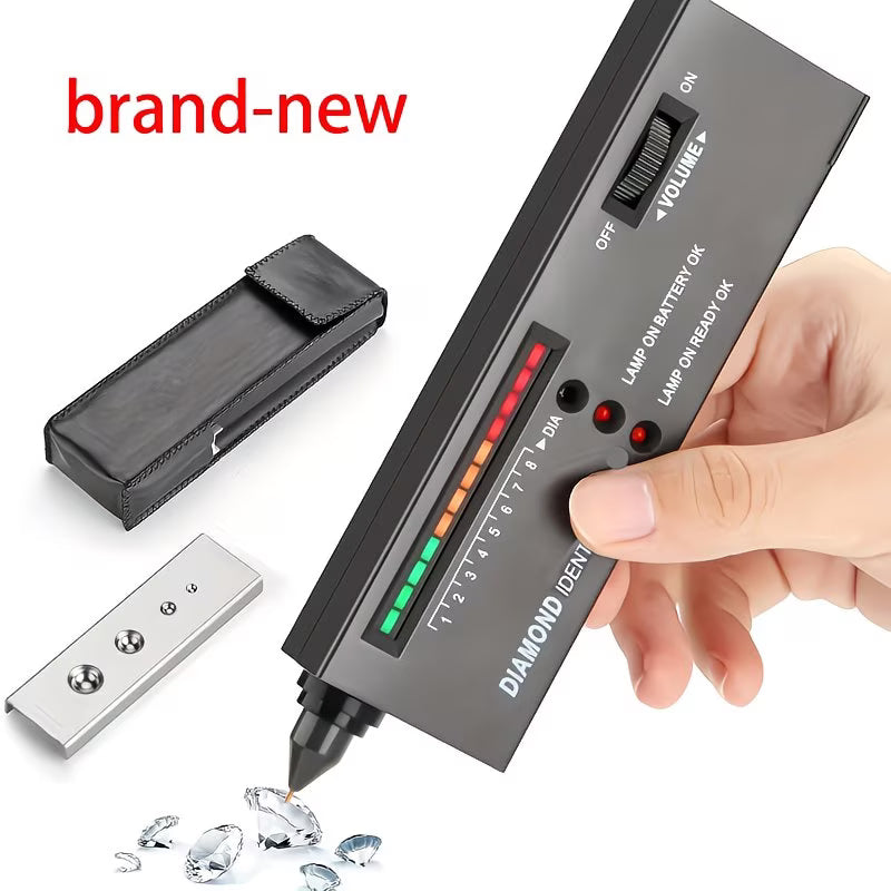 💎 Jade Hardness Tester Kit – Drill Pen & Thermal Conductivity Meter for Accurate Gem Testing!