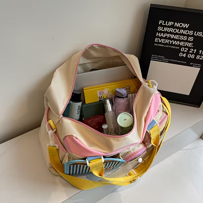 Large Capacity Sports Gym Bag with Wet and Dry Separation