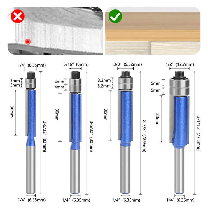 ⏰Biaxial trimming tool