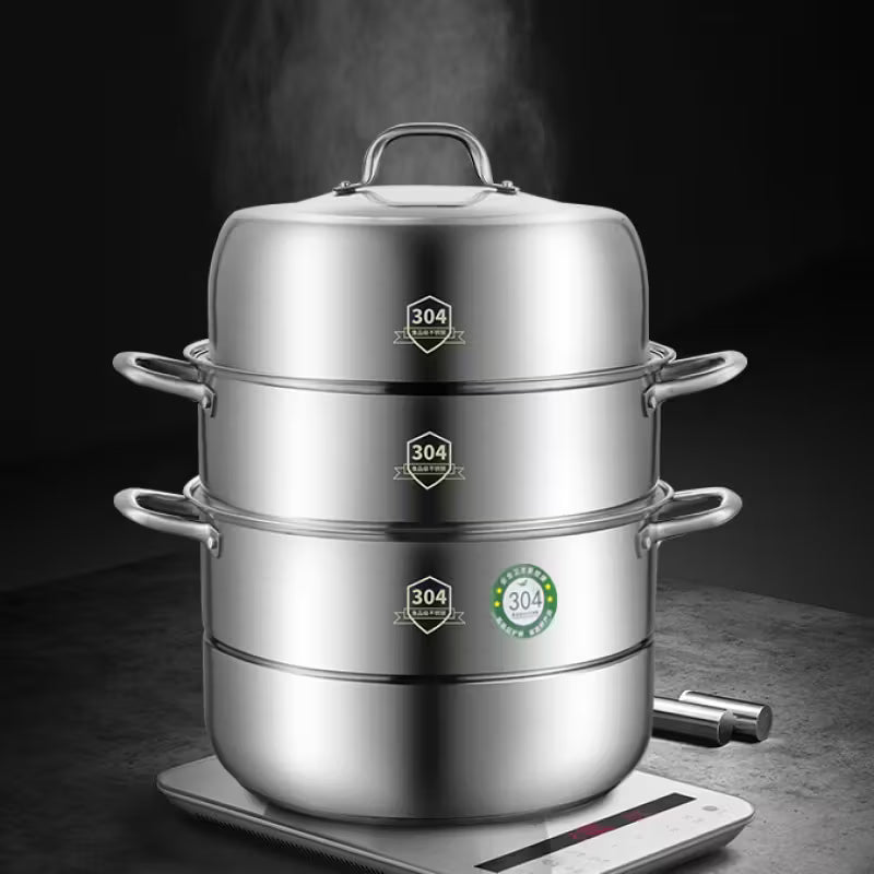 ठूलो क्षमता बहु-उपयोग स्टीमर – मोटो, सिउँदो, समुद्री खाना, तरकारीका लागि