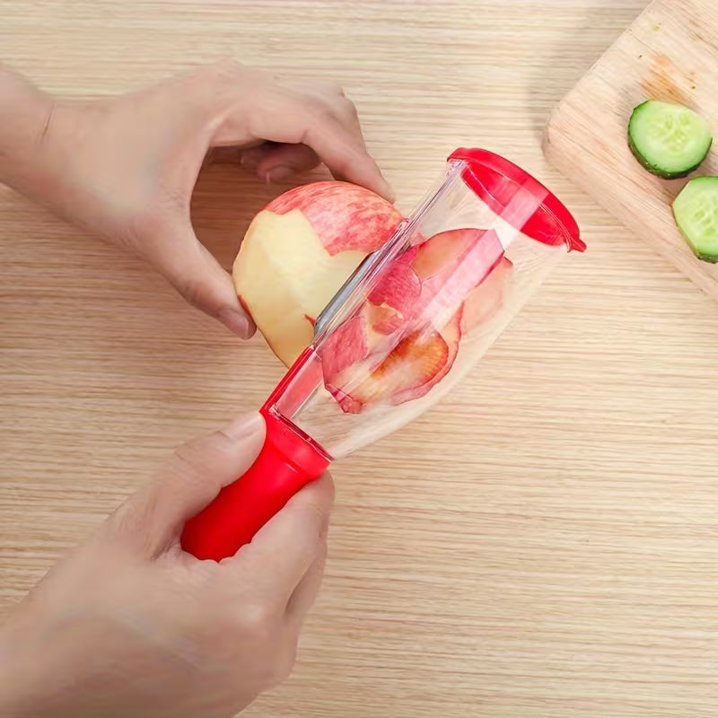 Upgrade Your Kitchen with This Multifunctional Storage Type Peeler