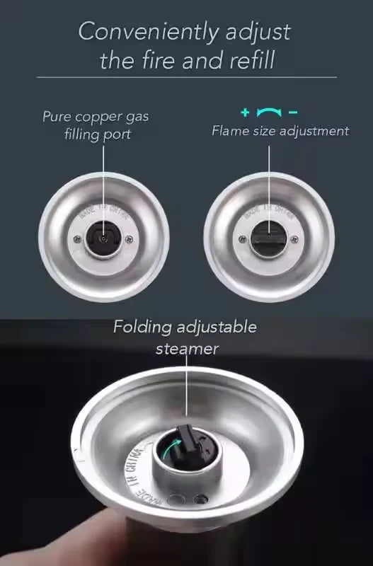 पोर्टेबल स्ट्रेट सिगार फ्लेम टर्च – वेल्डिङ टर्च, बारबिक्यु लाइटर, इग्निटर, आउटडोर मोक्सिबस्सन गन