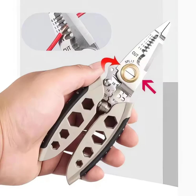 बहुउद्देश्यीय तार स्ट्रिपर इलेक्ट्रिसियन क्रिम्प प्लायर्स