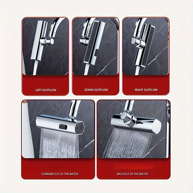 3-in-1 360° Rotating Waterfall Kitchen Faucet