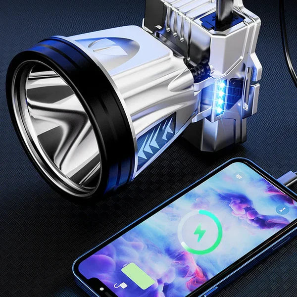 रिचार्जेबल उच्च शक्ति टाउकोबत्ती