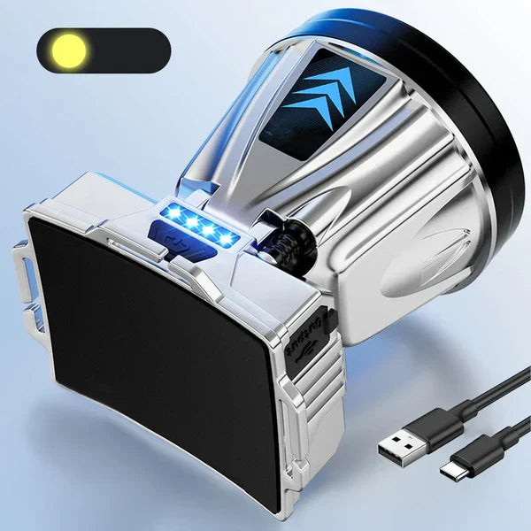 रिचार्जेबल उच्च शक्ति टाउकोबत्ती