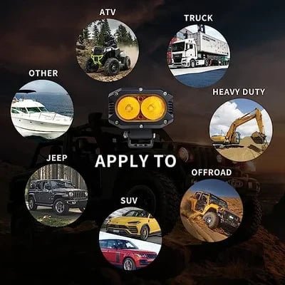 मोटरसाइकल ड्राइभिङ लाइट एलईडी सहायक लाइट