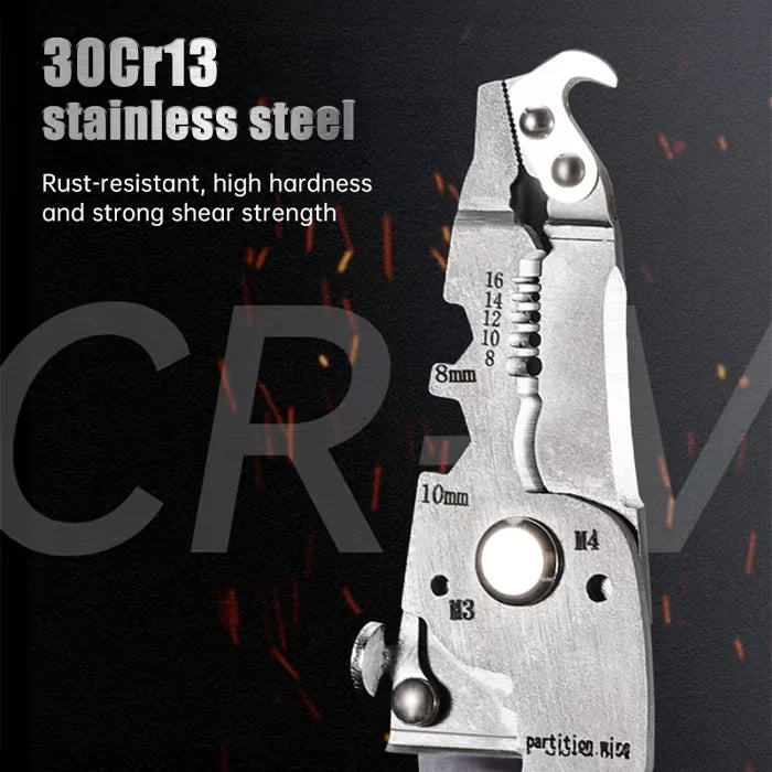 🔧 बहुउद्देश्यीय फोल्डिङ तार स्ट्रिपर 🔧