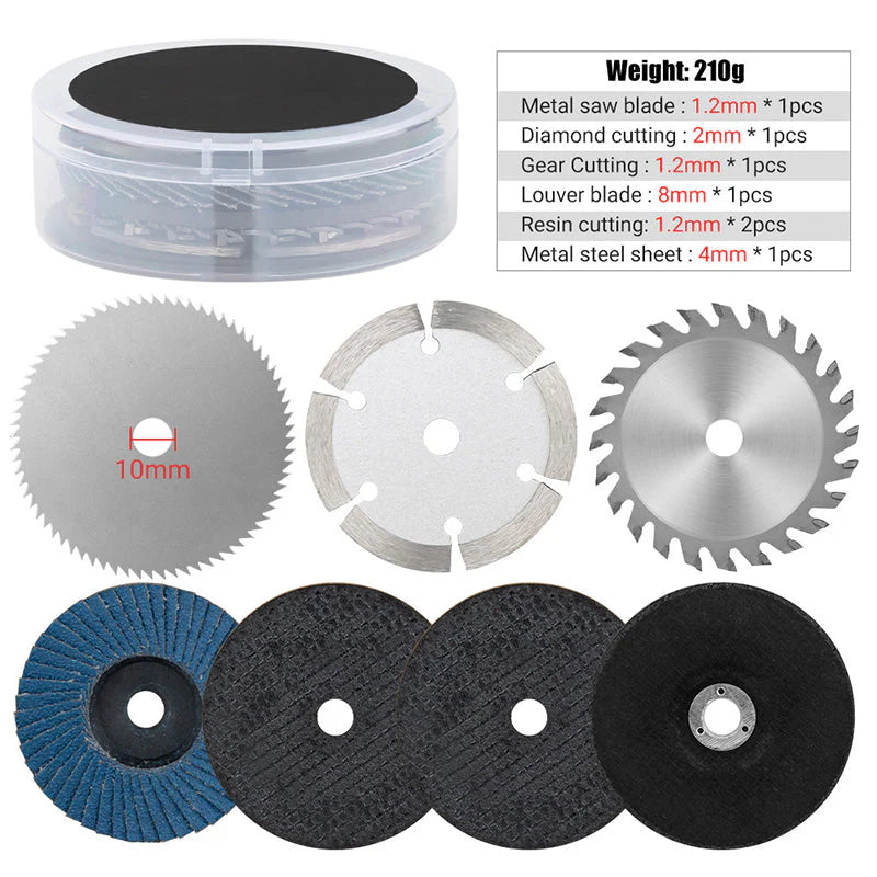 🧰12V Mini Angle Grinder with Cutting Disc