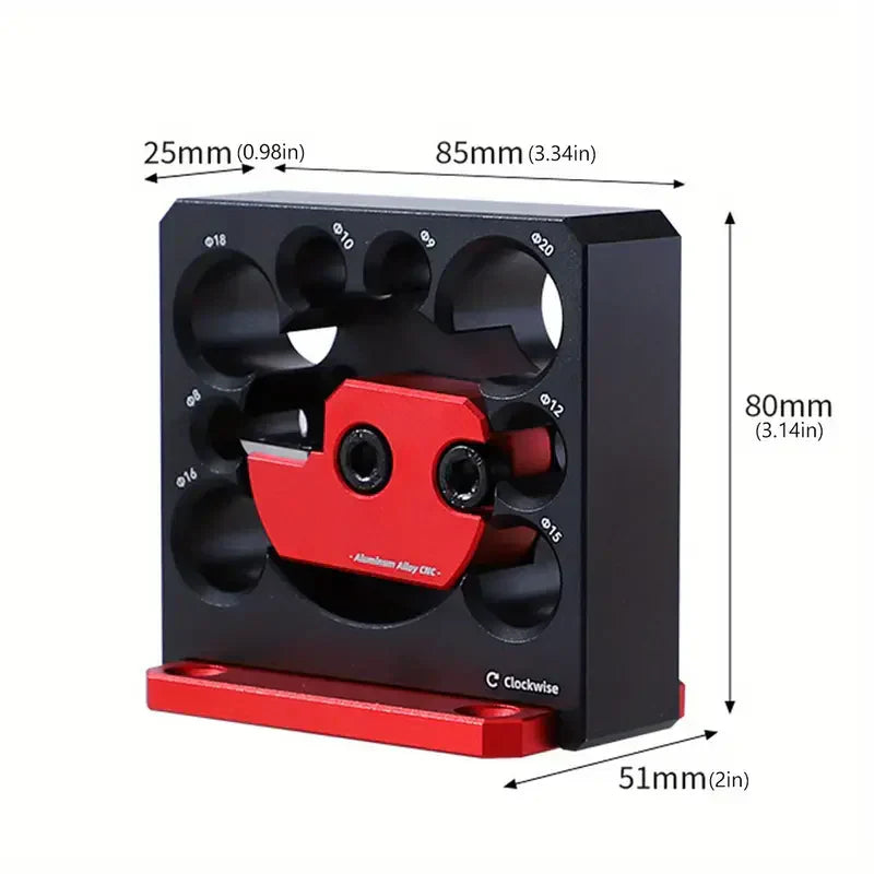 ८-प्वाल विद्युतीय ड्रिलका लागि एड्जस्टेबल राउन्ड टर्नर