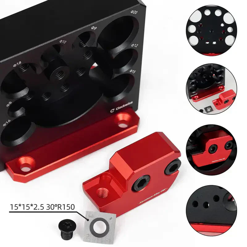 ८-प्वाल विद्युतीय ड्रिलका लागि एड्जस्टेबल राउन्ड टर्नर