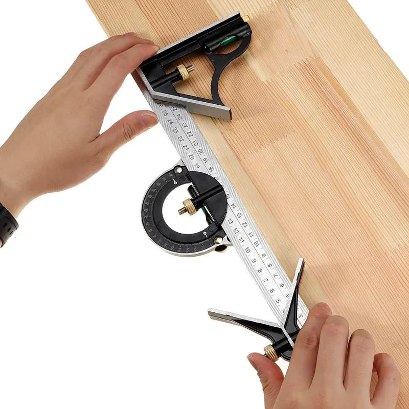Detachable Segmented Ruler Multifunctional Combination of Movable Angle Ruler Set – काठमाण्डू पसल