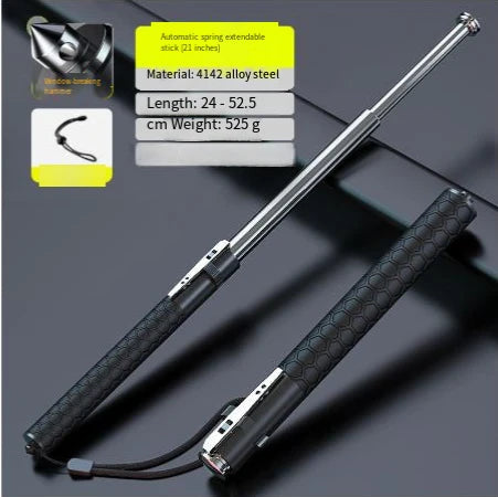 Car Baton Automatic Spring Expandable Baton – Self-Defense Weapon, Legal Car-Car ...
