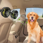 USB Car Cooling Fans for Backseat