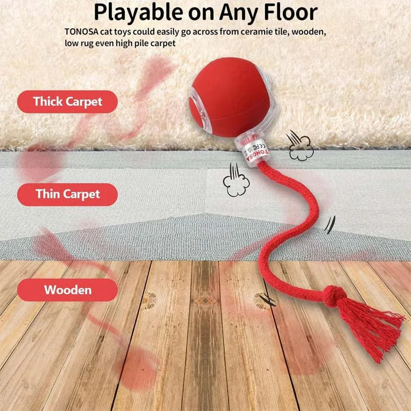 इन्टरएक्टिभ रिचार्जेबल बल बिरालो र कुकुर खेलौना