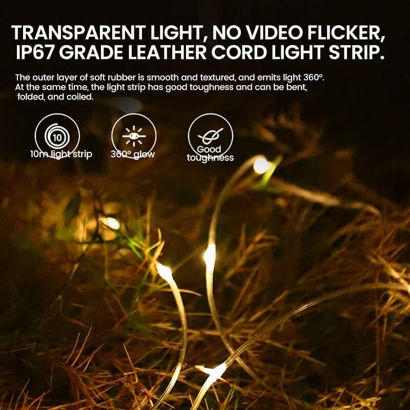 🌟 Outdoor Waterproof Portable Stowable String Light 🌟