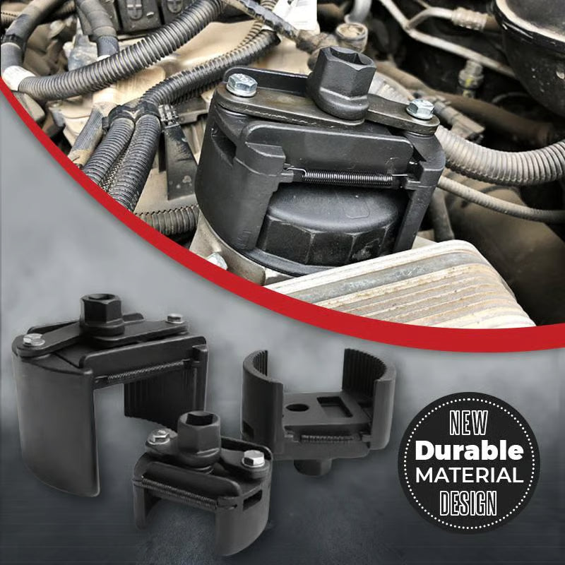 🔧 Adjustable Oil Filter Wrench – Greater Grip, Time-Saving & Durable Spring Design 🚗