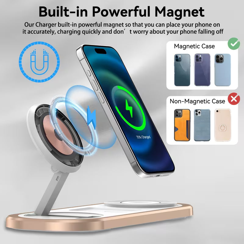 3-in-1 Wireless Charger for iPhone