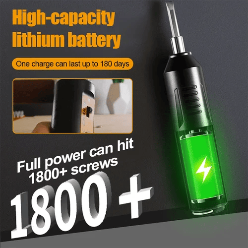 पोर्टेबल होम युज इलेक्ट्रिक स्क्रूड्राइभर सेट