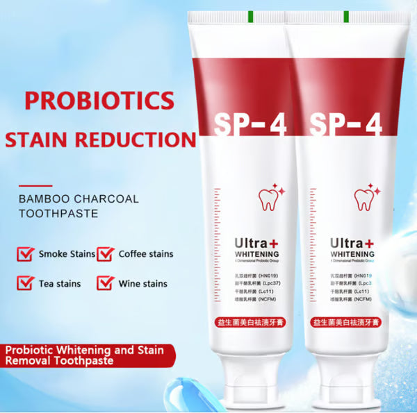 🔥 प्रोबायोटिक दाँत सेतो गर्ने टुथपेस्ट – वर्षौंका दाग हटाउँछ
