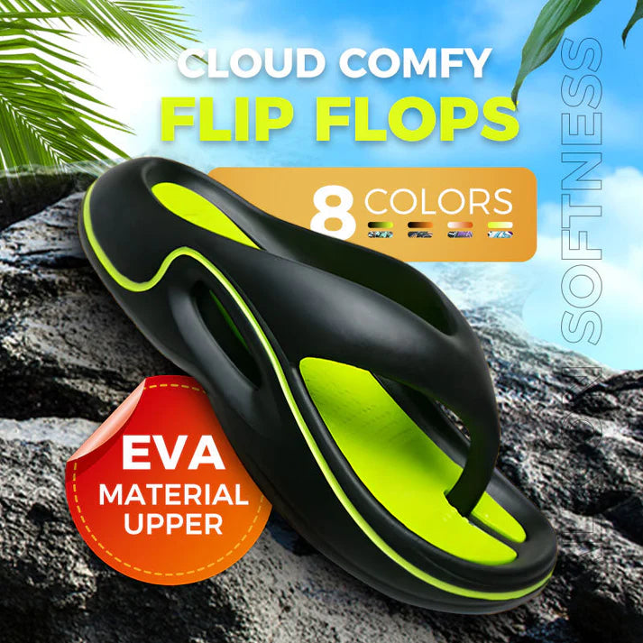 🔥Comfortable summer flip-flops with thick soles