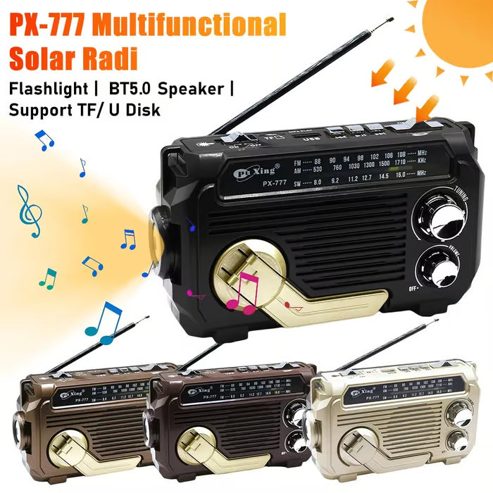 2026 Solar-Powered Radio