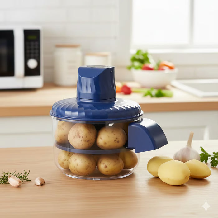 🎄Transparent Electric Fruit & Vegetable Peeler!