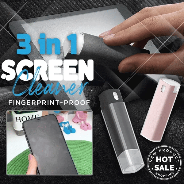 🔥 Buy 1 Get 1 Free! 3-in-1 Magic Screen Cleaner ✨ Keep Your Screen Crystal Clear!