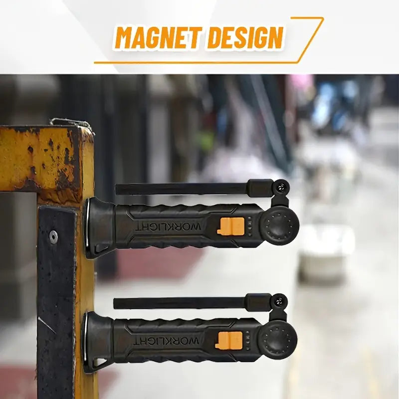 MACROCOSM रिचार्जेबल LED टर्च – शक्तिशाली, चुंबकीय र फोल्डेबल