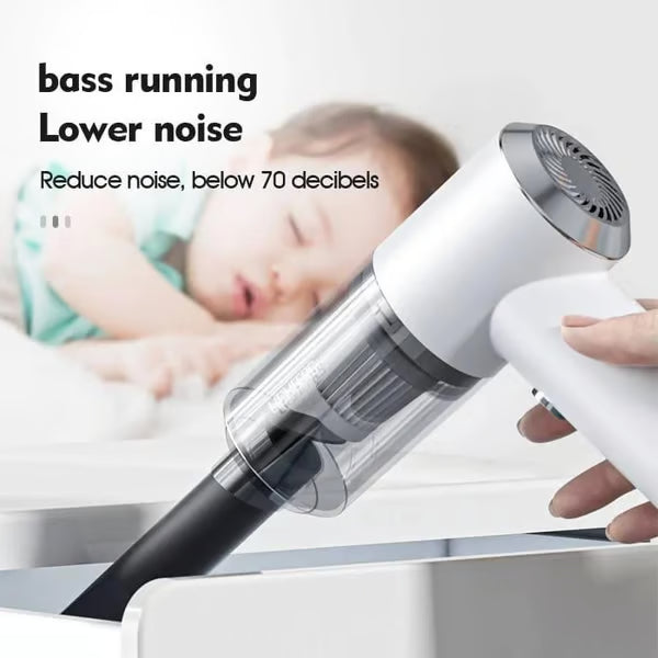 ताररहित हातमा समातिने कार भ्याकुम क्लिनर