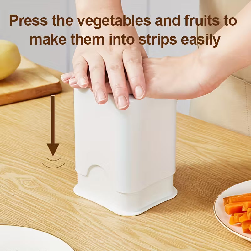 49-Slot Potato Cutter, a Stainless Steel Potato Slicing Tool